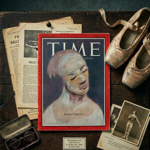 Vintage TIME Magazine | April 16 1965 Rudolf Nureyev Cover | Mid Century Ballet